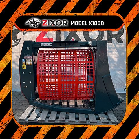 Modell Zixor X1000 Kapazität: 1,00 m³